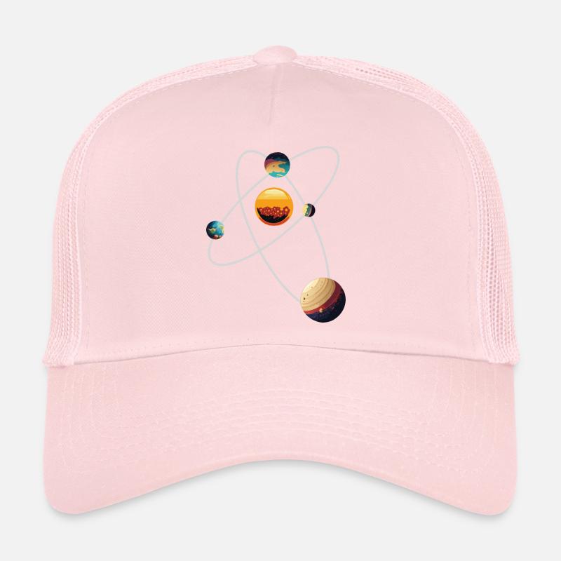 Fictional Solar System Trucker Cap