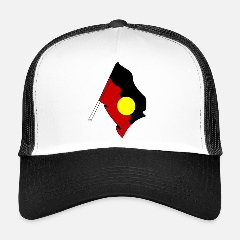 Drapeau des Aborigènes Casquette trucker 