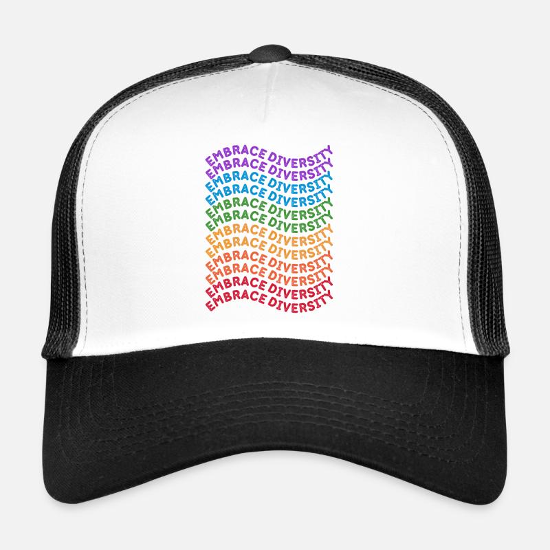 Lgbt. Embrace diversity Trucker Cap