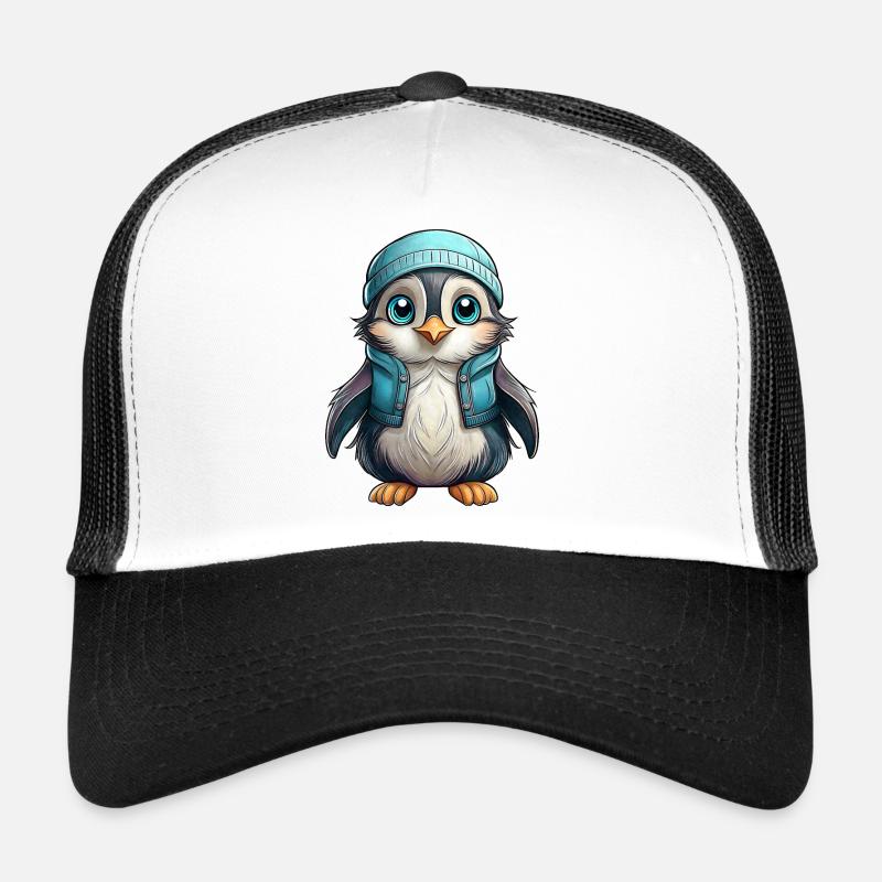 Tordalk - Trucker Cap - Weiß/Schwarz