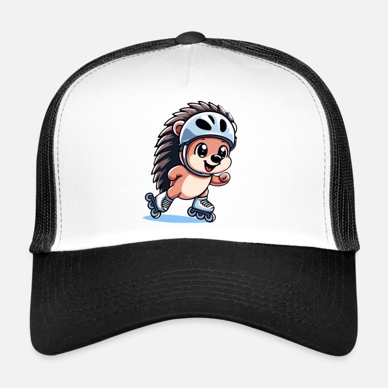 Speedy Hedgehog: Rollschuh-Champion Trucker Cap