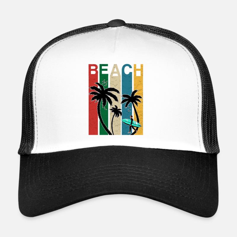 Colored Beach Fun Trucker Cap