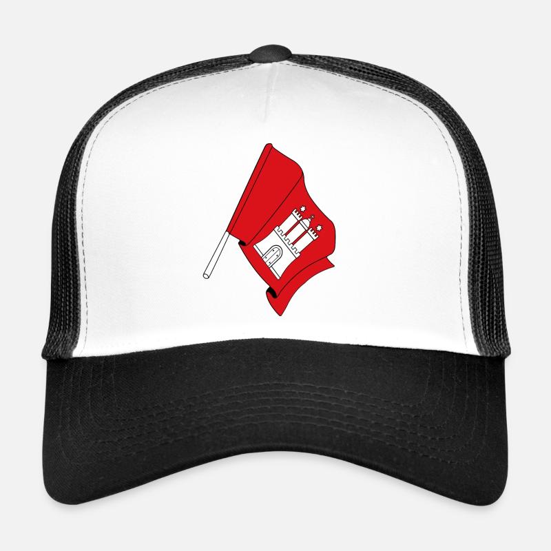 Drapeau Hambourg Casquette trucker 