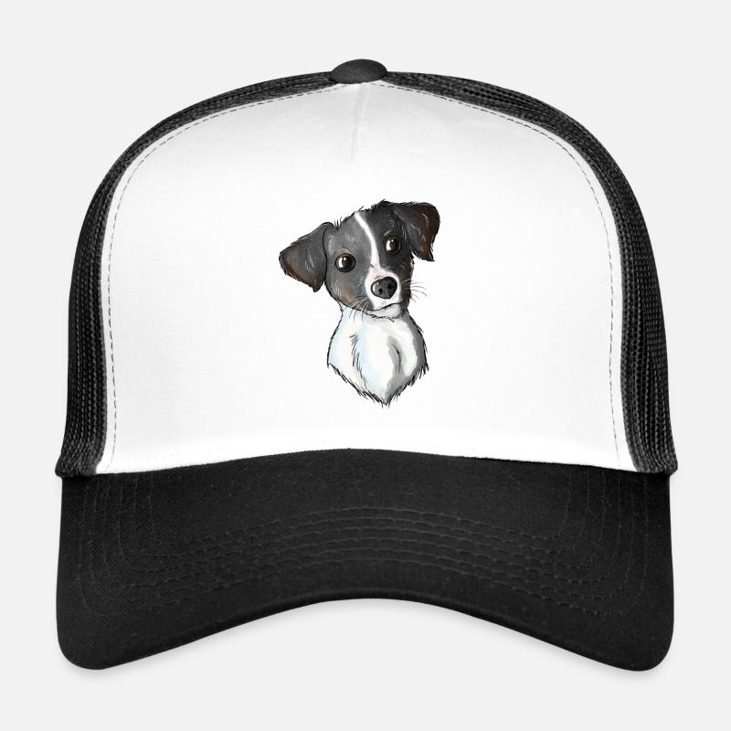 Jack Russell Pattern 5 Trucker Cap