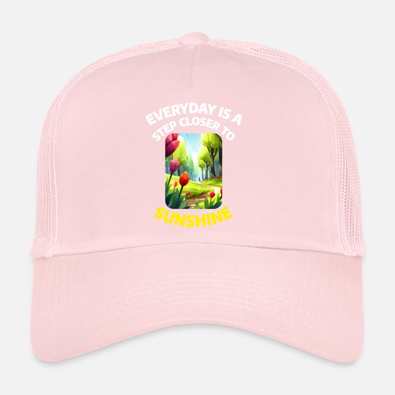 Chaque jour est un pas de plus vers le soleil Casquette trucker