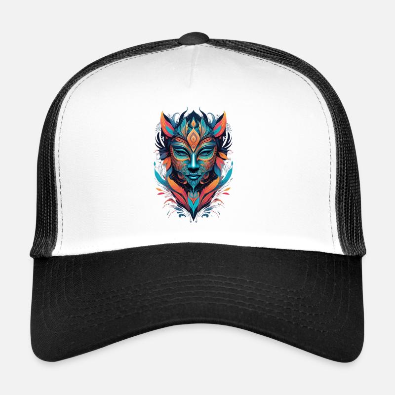 "Vivid Mask" Trucker Cap