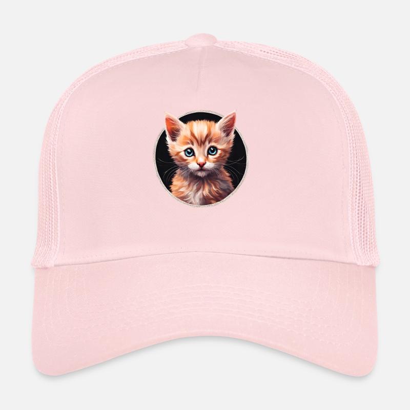 Chaton mignon Casquette trucker 