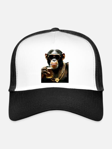Be cool! - Trucker Cap - Weiß/Schwarz