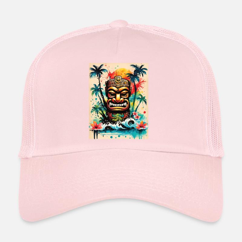 Art Tiki Splash Casquette trucker 