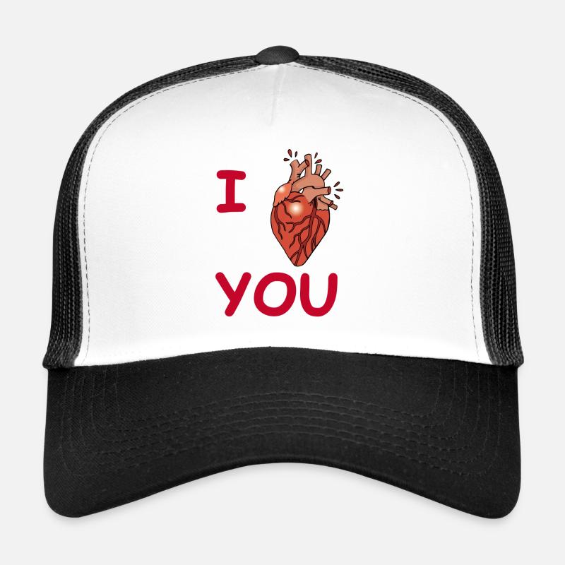 Blutrünstige Liebe (Rot) Trucker Cap
