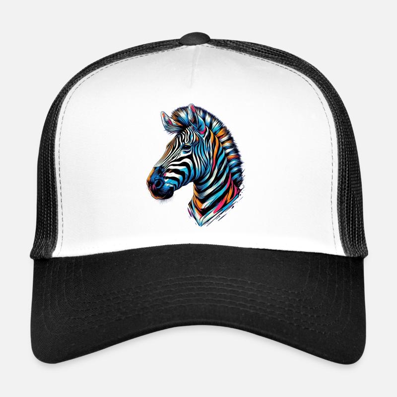 Zebra Trucker Cap
