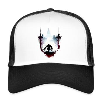 The mummy - Trucker Cap - white/black - Front