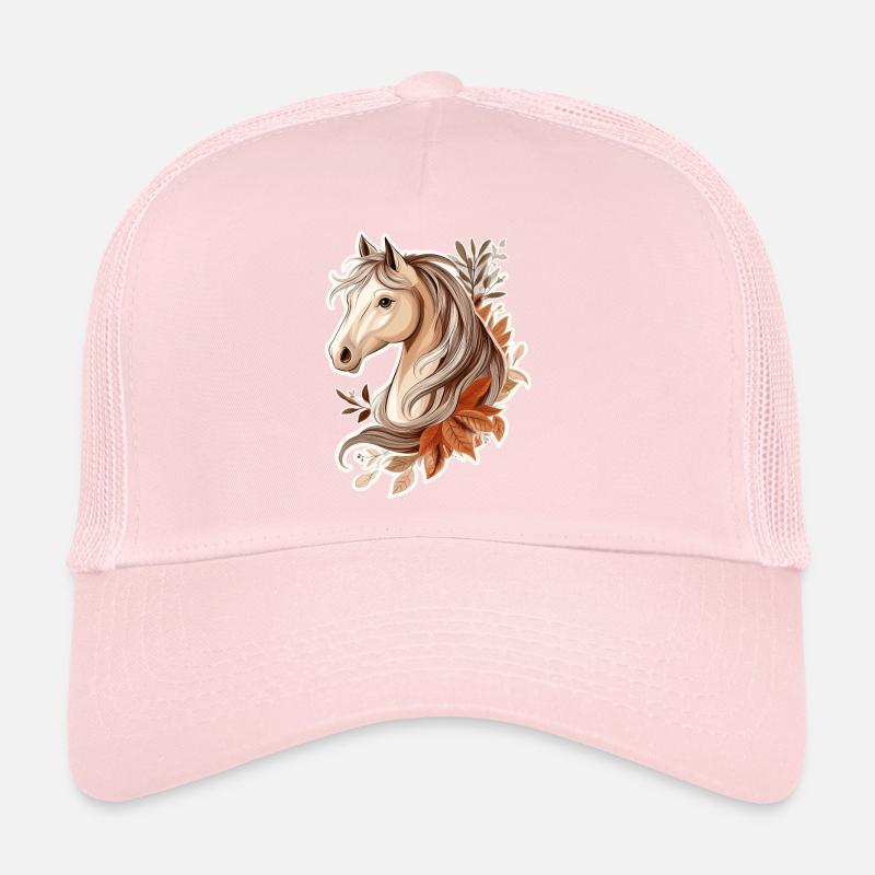 Cheval Automne Casquette trucker 