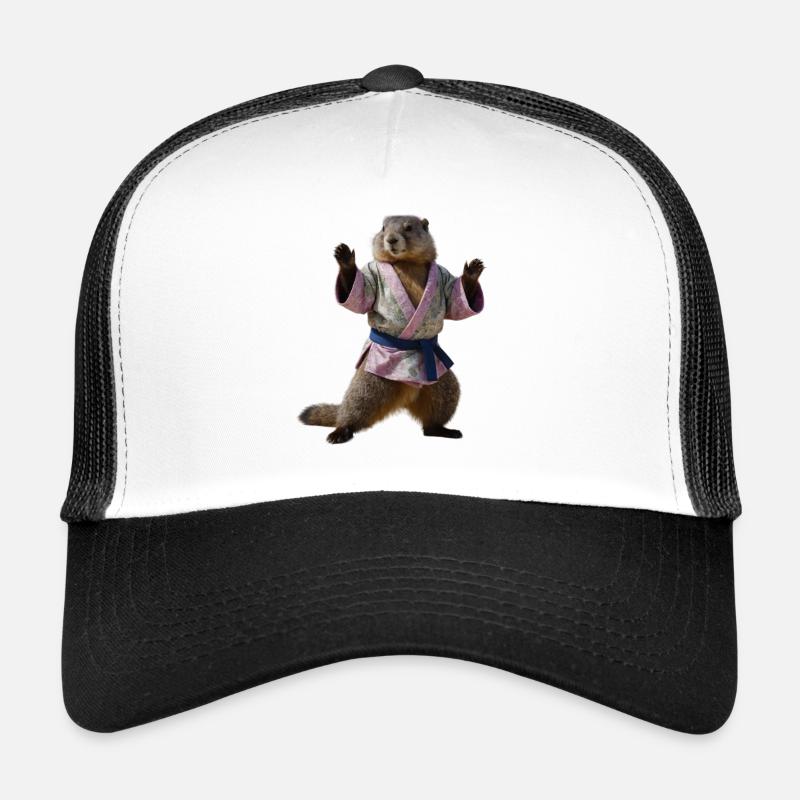 Sportliches Murmeltier Trucker Cap