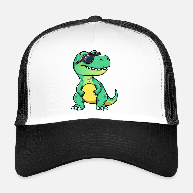Cool Dino Rocks Lunettes de soleil Casquette trucker 