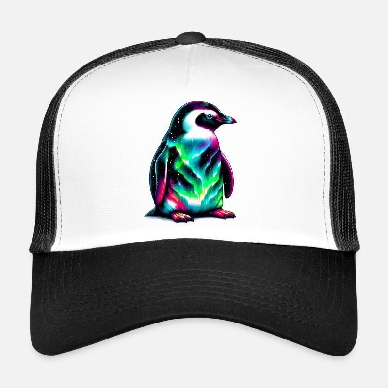 Pinguin - Trucker Cap - Weiß/Schwarz