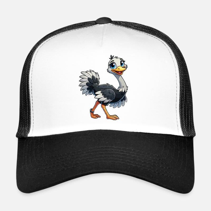 Strauß - Trucker Cap - Weiß/Schwarz