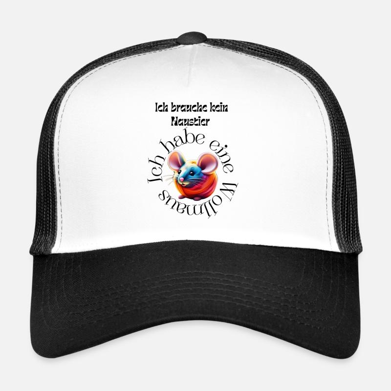I don't need a pet - Trucker Cap - white/black
