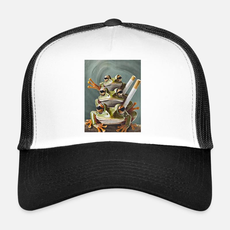 Smoking frogs Trucker Cap