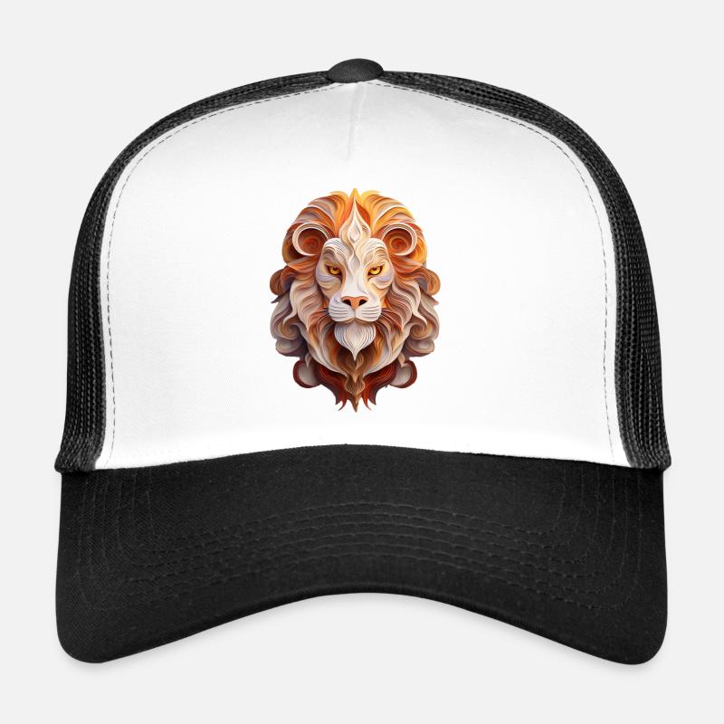Zodiac sign Leo Trucker Cap