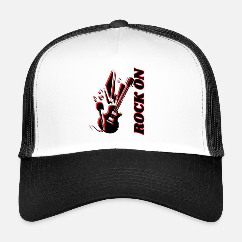 Rock on 2 - Trucker Cap - white/black