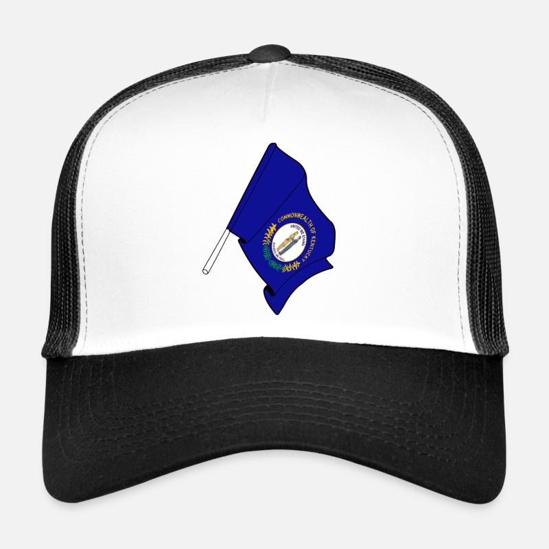 Drapeau du Kentucky Casquette trucker 