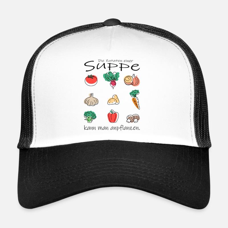 Soupe de légumes Casquette trucker 