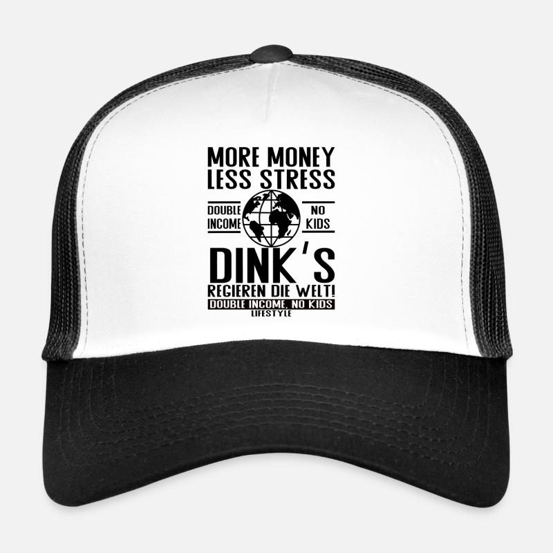 Plus d’argent, moins de stress – DINK Lifestyle Casquette trucker 