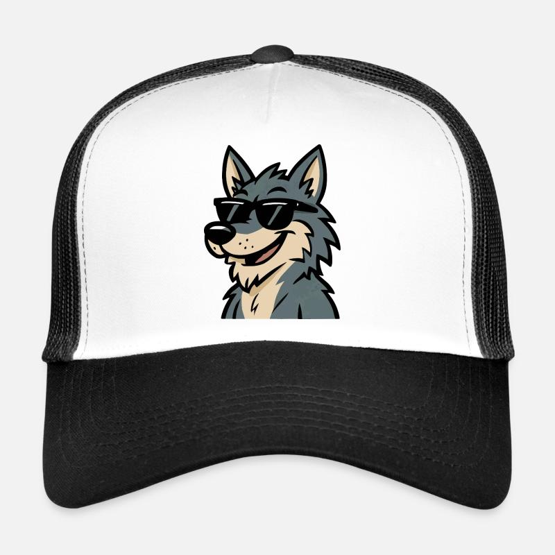 Wolf Sunglasses Trucker Cap