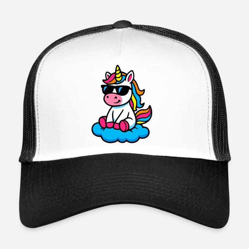 Nuage de licorne Casquette trucker 