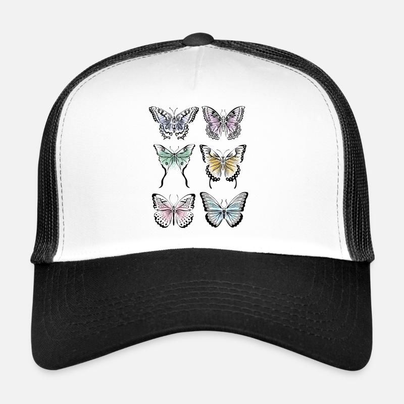 Bunte Schmetterlingsvielfalt Trucker Cap