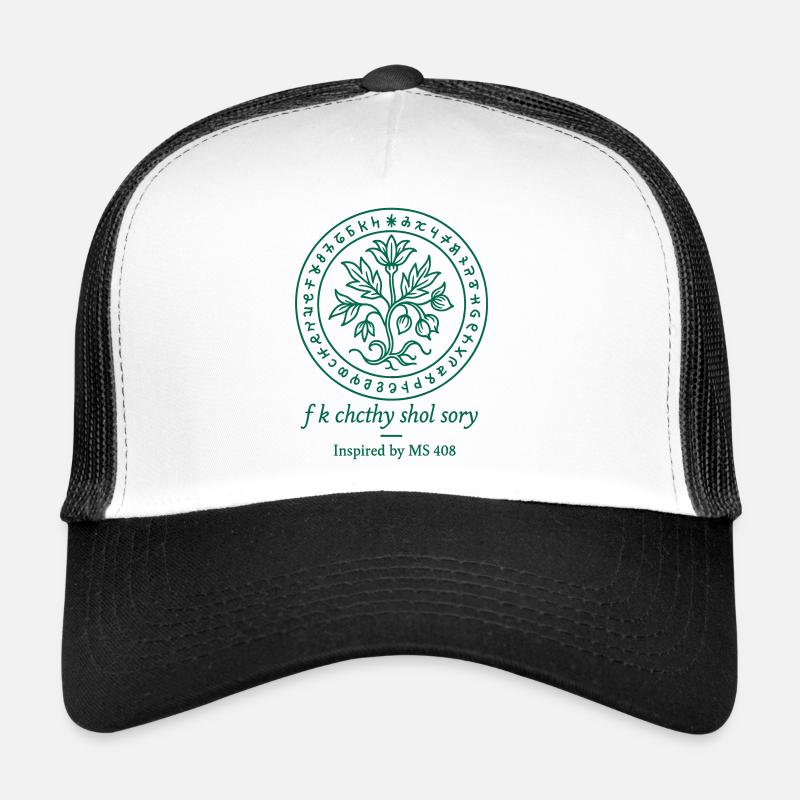 Flore de Voynich Casquette trucker 