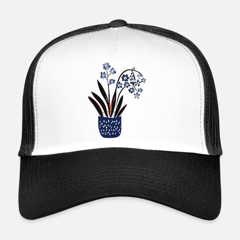 Cute Plant Design Trucker Cap