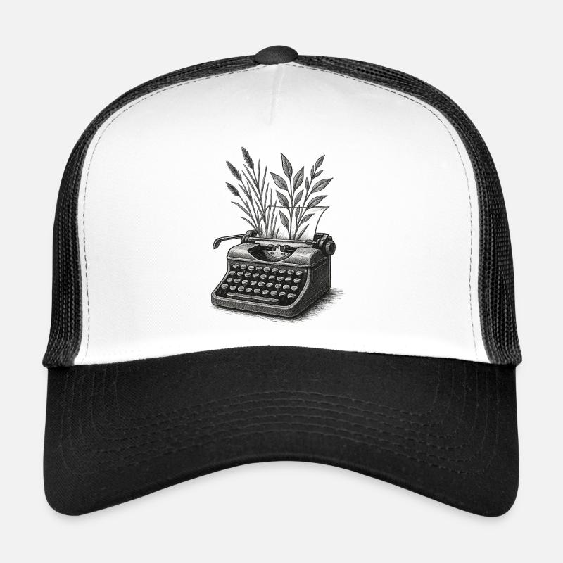Living Letters - Trucker Cap - white/black