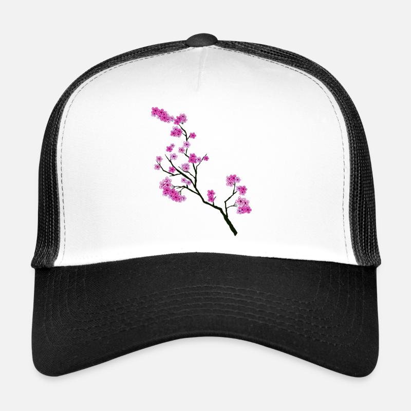 Spring style blossom branch Trucker Cap
