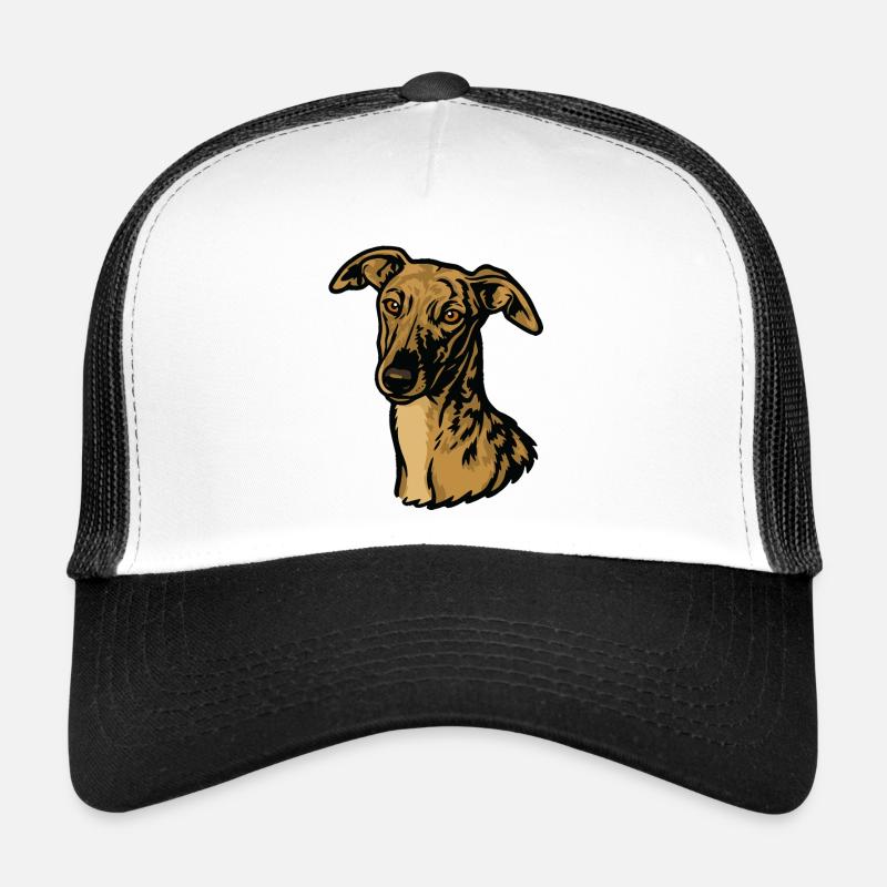 Galgo Español – Pride & Beauty - Trucker Cap - white/black