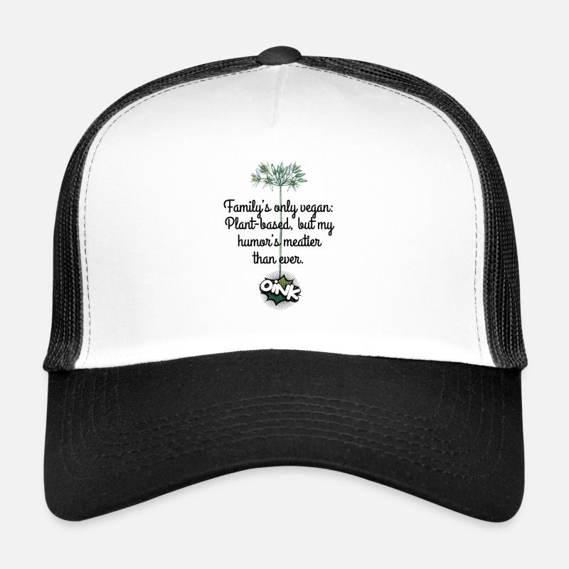 Oink si vous êtes végétalien Casquette trucker 