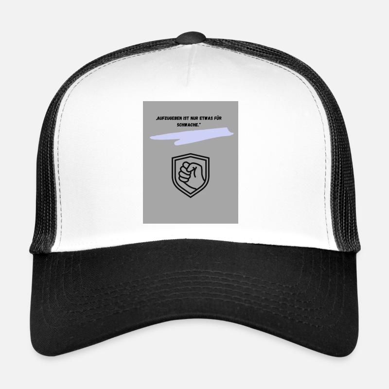 Symbole motivant de la pression de protection Casquette trucker 