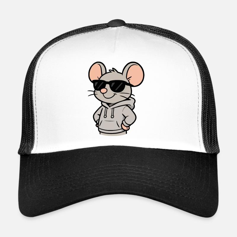 maus-sonnenbrille-cool Trucker Cap
