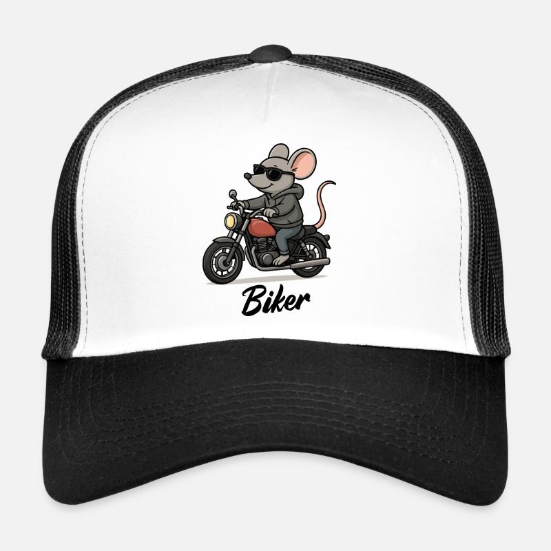 maus-motorrad Trucker Cap