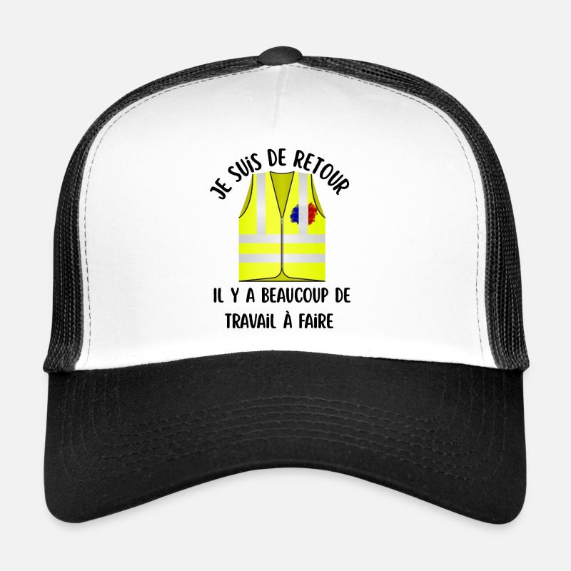Demonstration - Trucker Cap - white/black