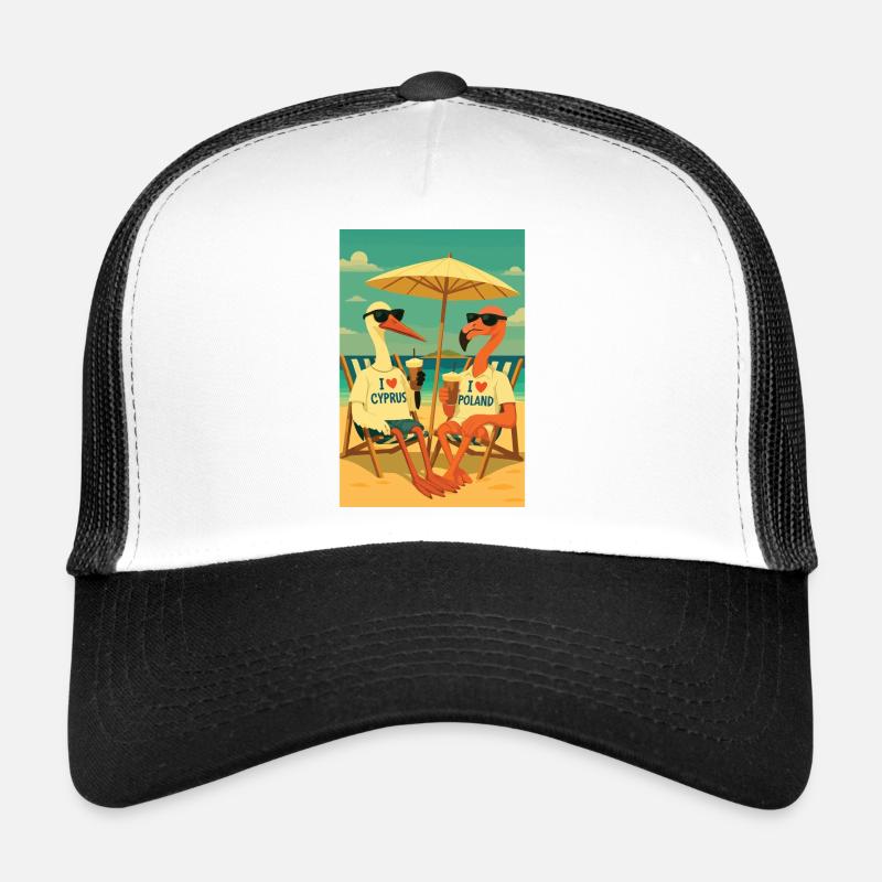 Birds in summer climates Trucker Cap
