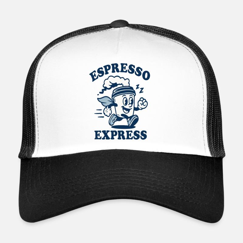 Espresso Express Maskottchen Trucker Cap