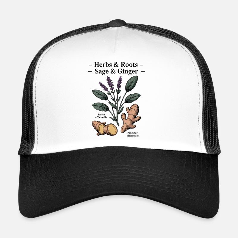 Botanical Herbs Trucker Cap
