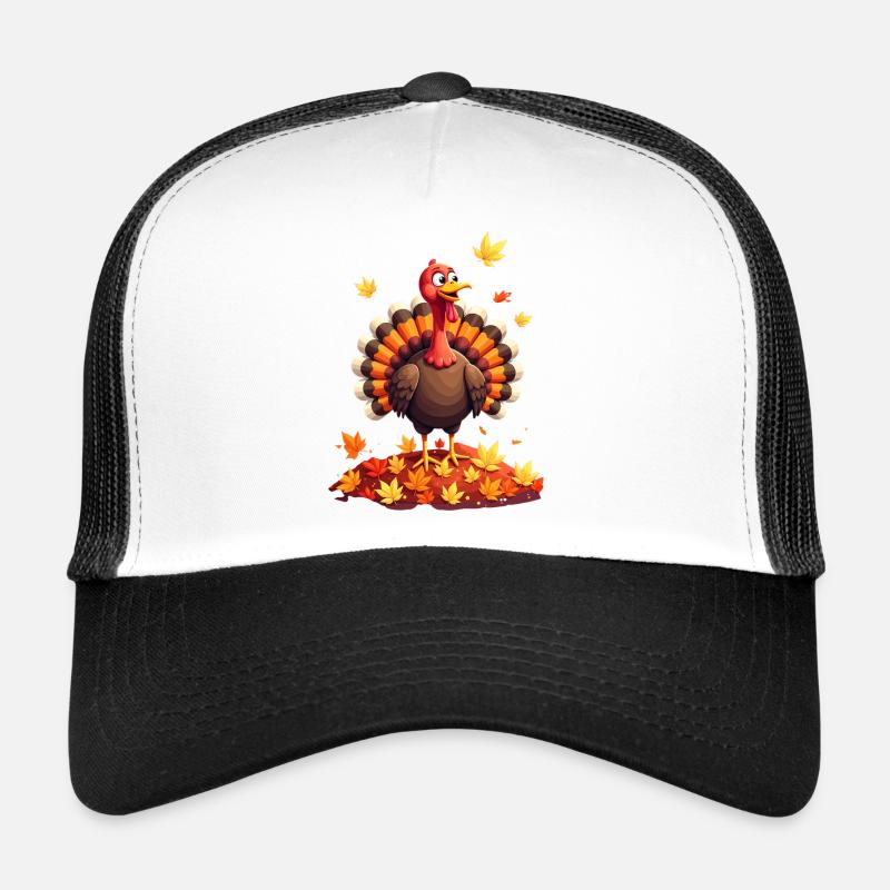 Thanksgiving Drôle Dinde de Thanksgiving Casquette trucker 