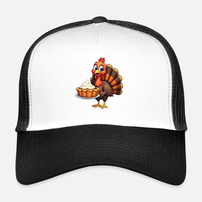 Thanksgiving Drôle Dinde de Thanksgiving Casquette trucker 