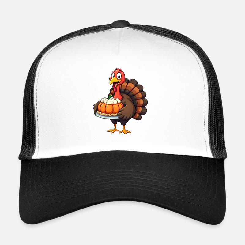 Thanksgiving Drôle Dinde de Thanksgiving Casquette trucker 