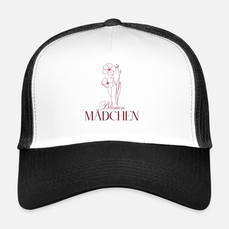 Blumenmädchen Trucker Cap