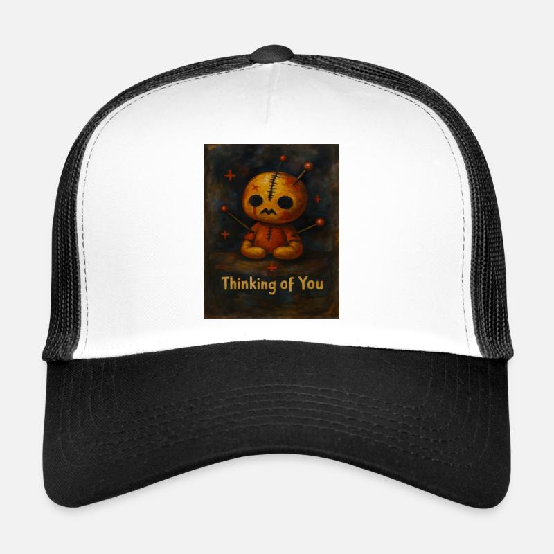 Patch peluche Pense à toi Casquette trucker 