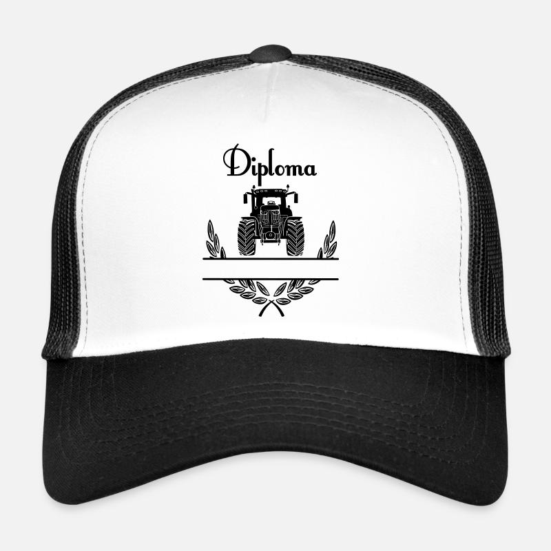 Tracteur Diploma – Espace de noms Casquette trucker 
